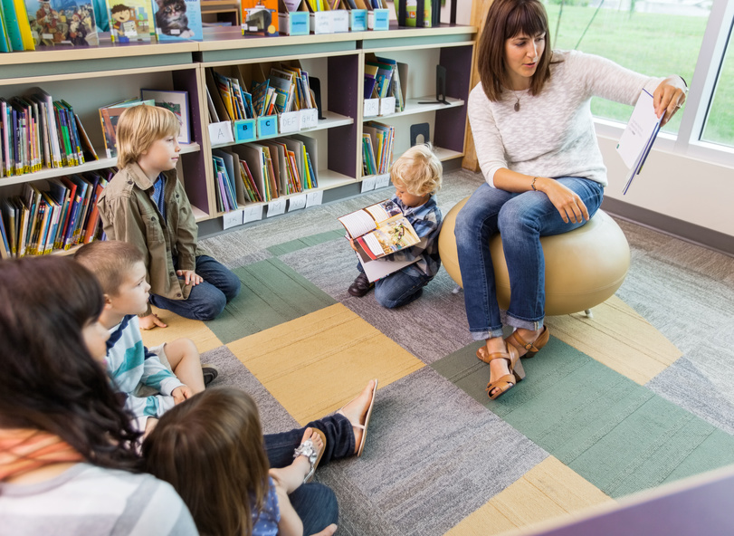 Vorlesen fördert die Freude am Lesen.